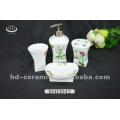 ceramic bath accessories set